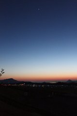 夕暮れ時