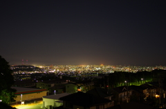 団地の夜景