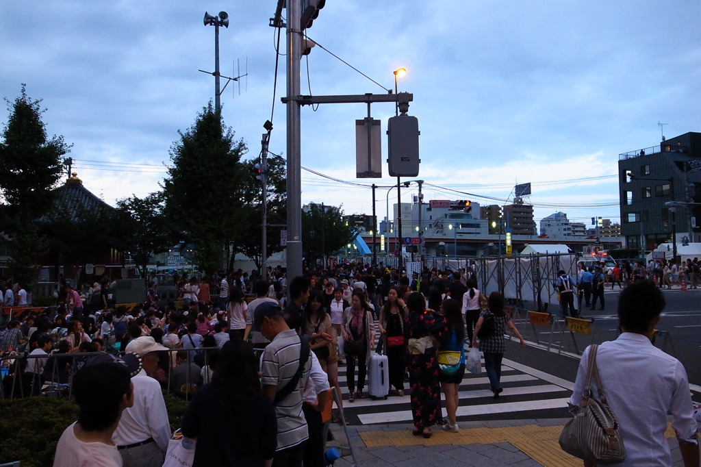 駒形橋　花火大会