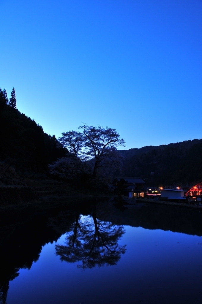 夕暮れ