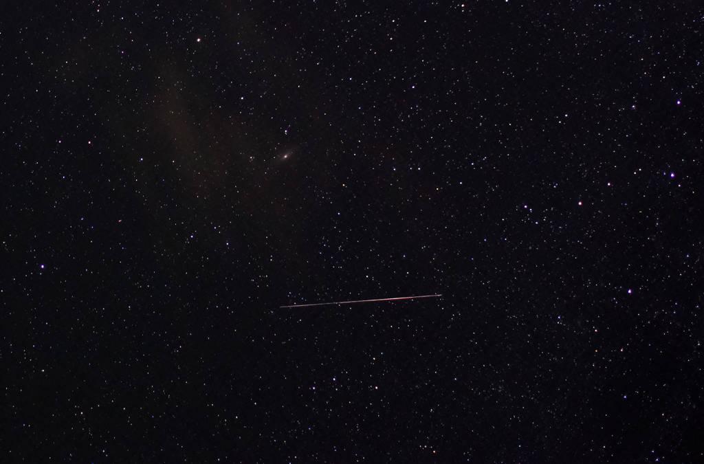 泉ケ岳ペルセウス座流星群