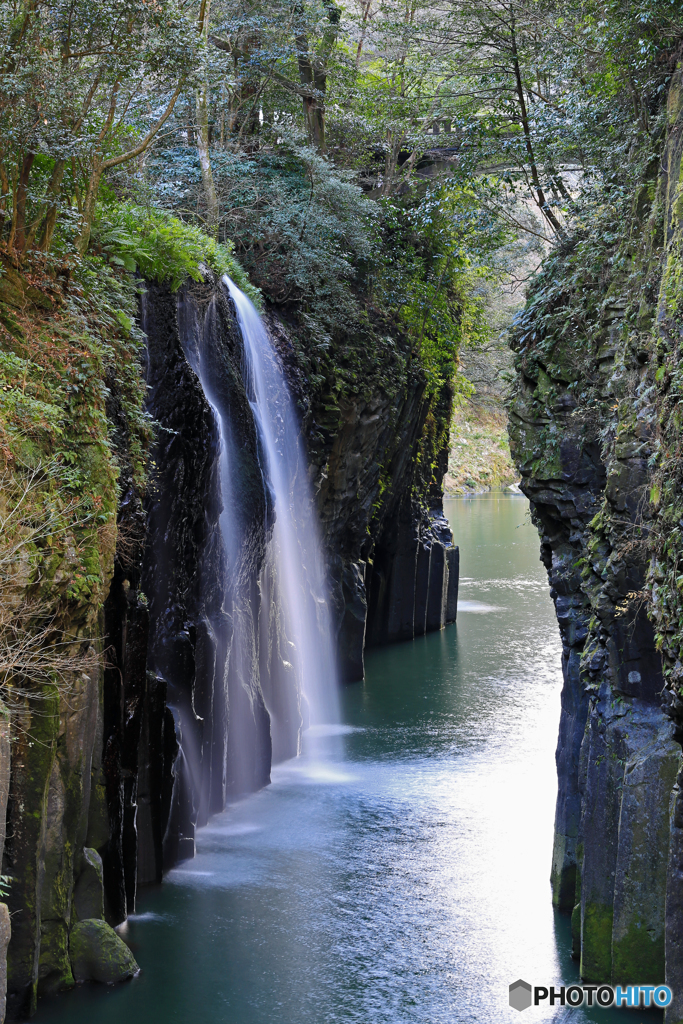 高千穂峡　真名井の滝