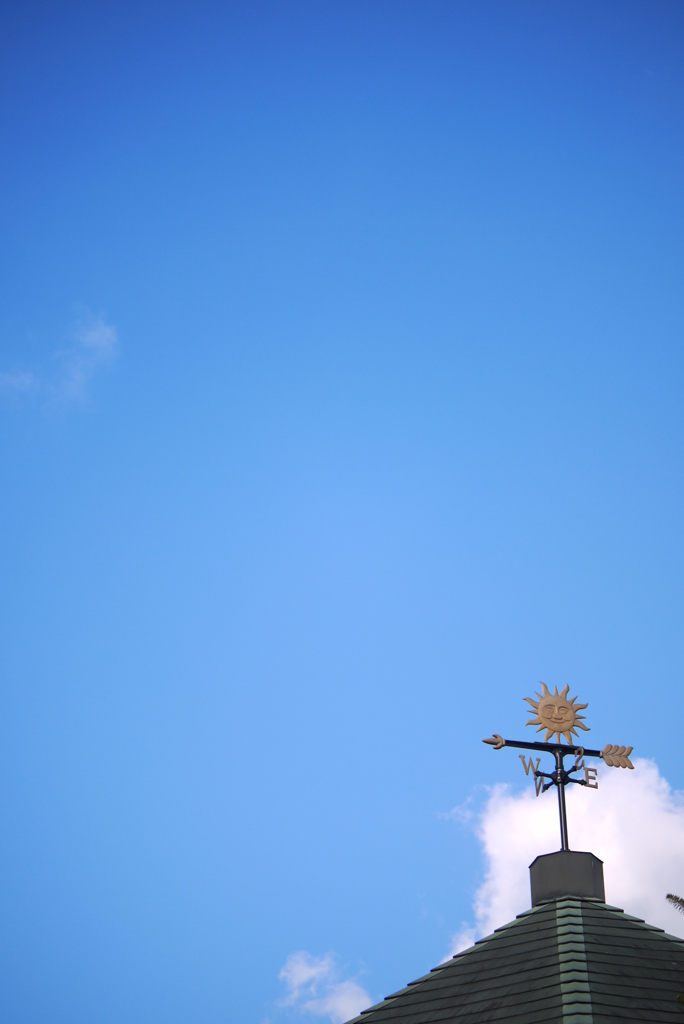 北西の風・・・