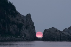 夕日