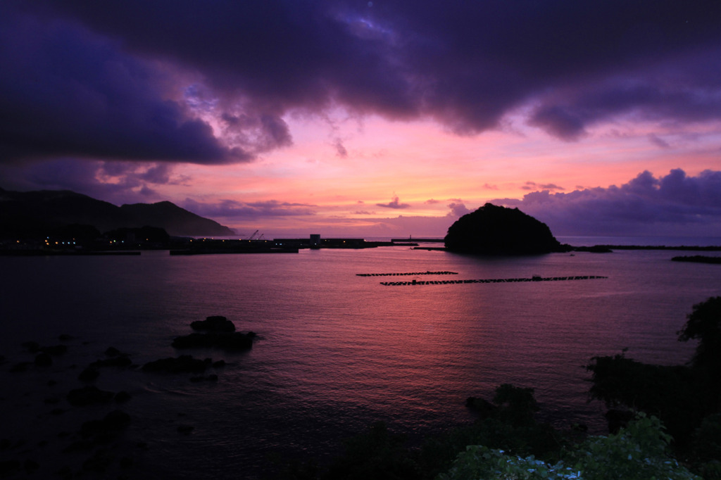 鹿島が浦の朝焼け 9