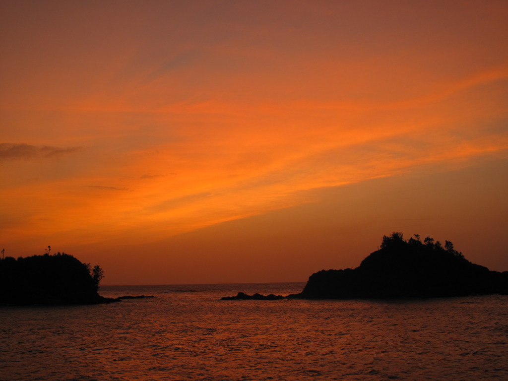 沖縄の夕焼け１