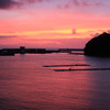 鹿島が浦の朝焼け 2