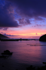 鹿島が浦の朝焼け 7