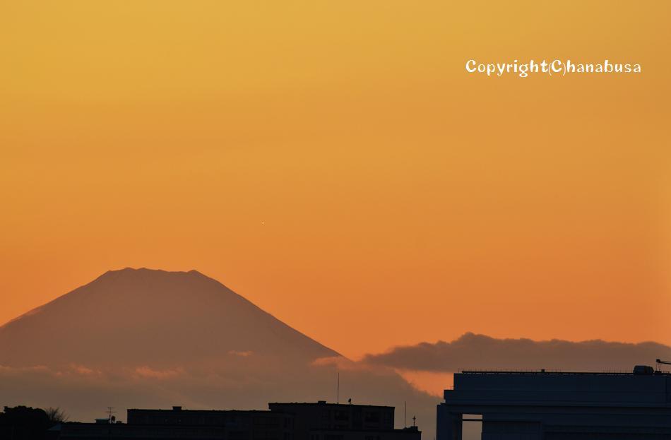 夕焼けに浮かぶ象徴