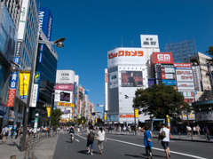 真夏＆快晴の新宿