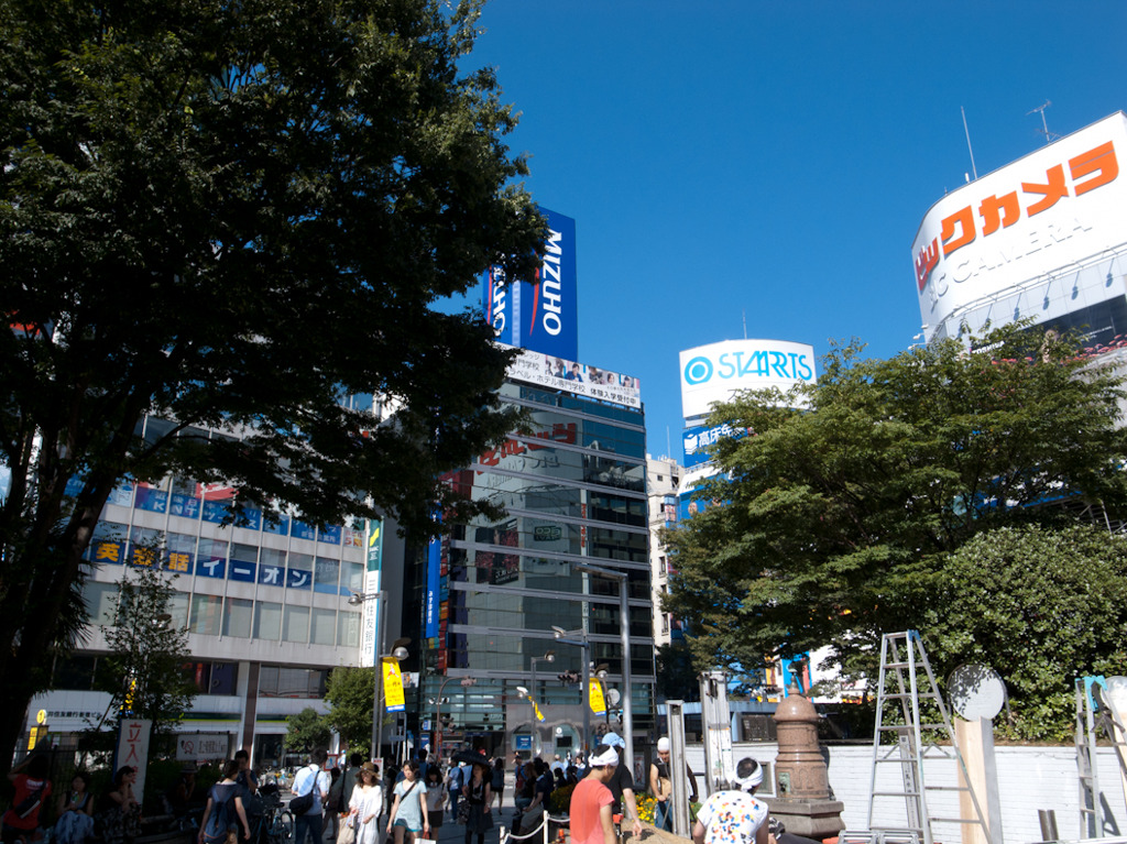 真夏＆快晴の新宿