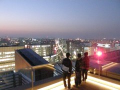 博多CITY屋上からの風景