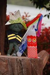 ゲゲゲの鬼太郎、子供の日で立ち小便。