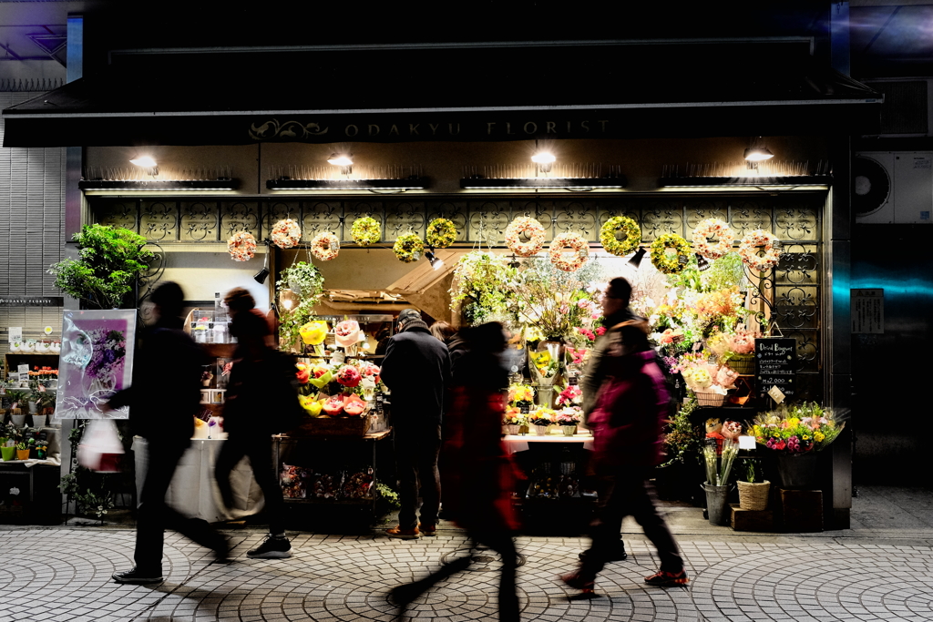 新宿西口1月14日-2