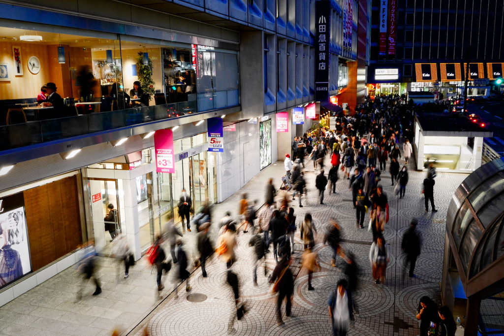 新宿西口3月17日