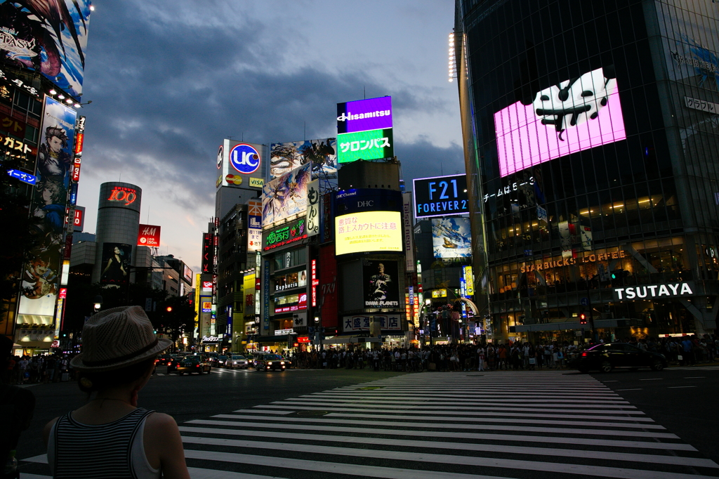渋谷8月6日‐1