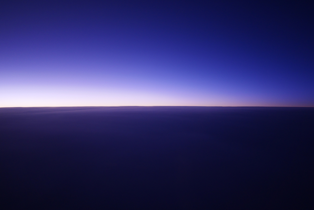 12月15日岩手上空