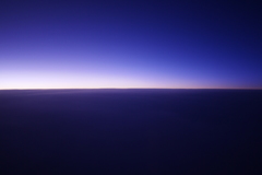 12月15日岩手上空