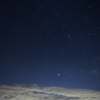 札幌の光と星空