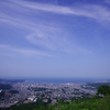 天狗山より小樽市街を望む