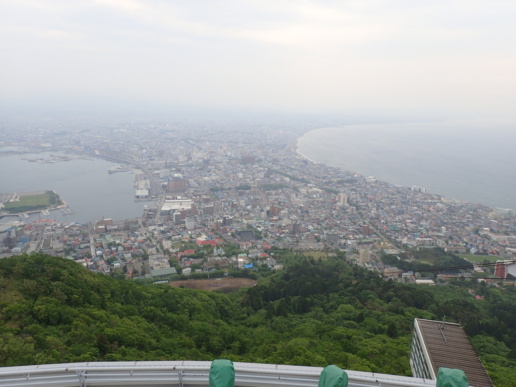 霧中の函館