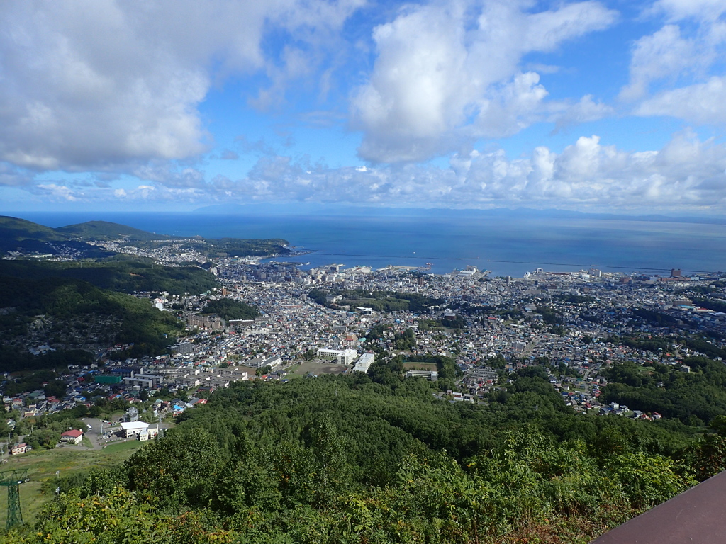 天狗山より
