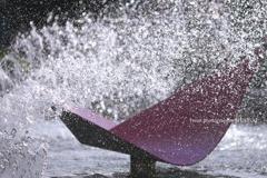 水しぶき