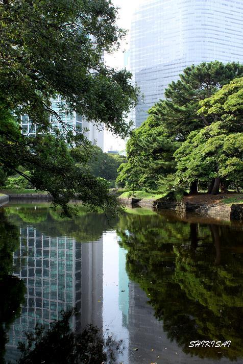 潮入の池