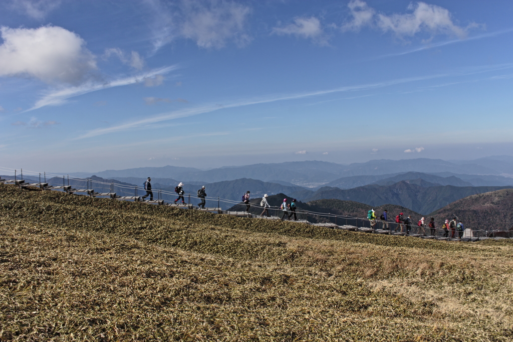 剣山山頂