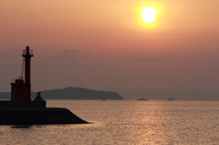 庵治の夕暮れ