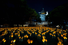 小倉城竹灯篭祭