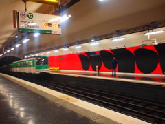 パリの地下鉄
