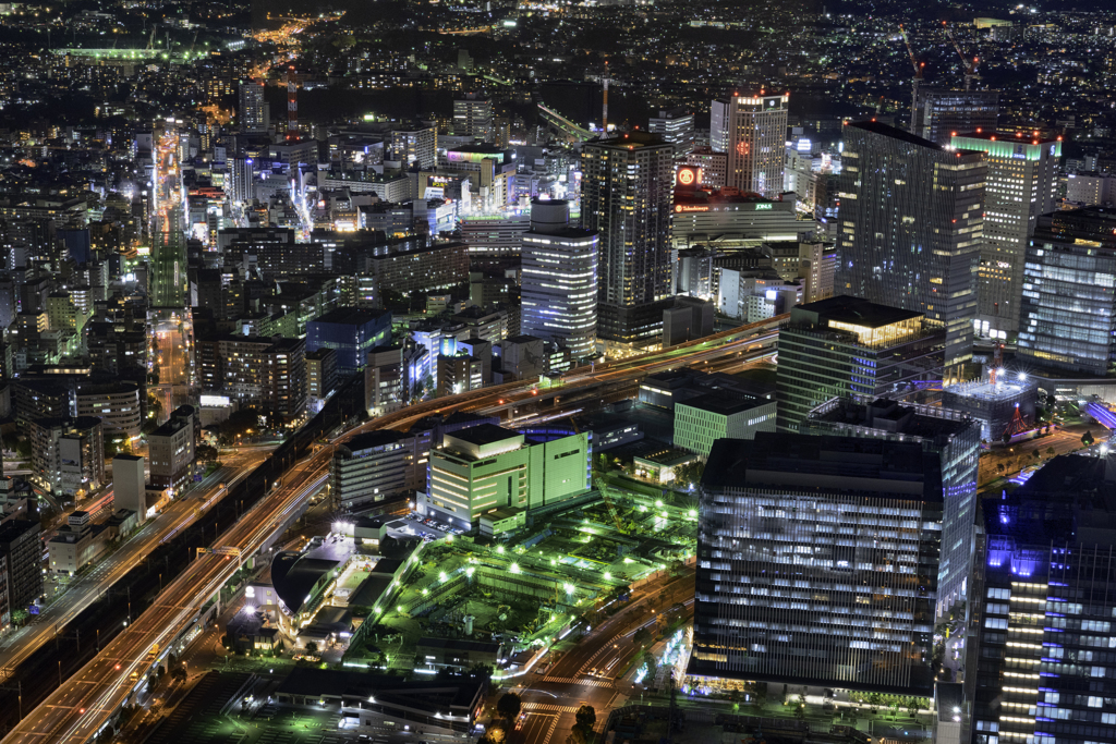 横浜夜景＠HDR