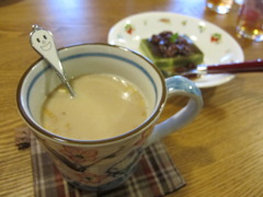クルミ茶。
