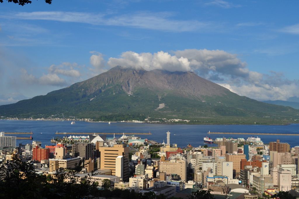 夏の桜島