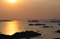 九十九島の夕景