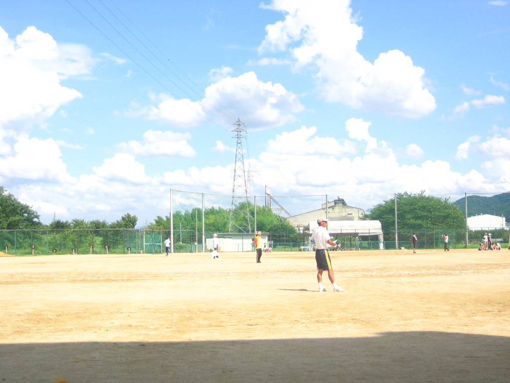 夏のグランド