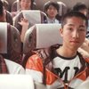 バス内にて