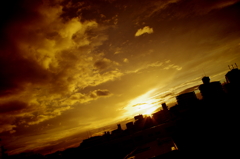 夕陽