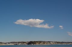 江ノ島　上空！