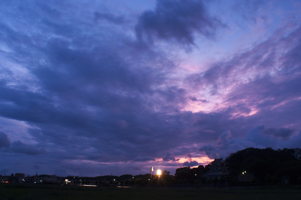 初　夕焼け