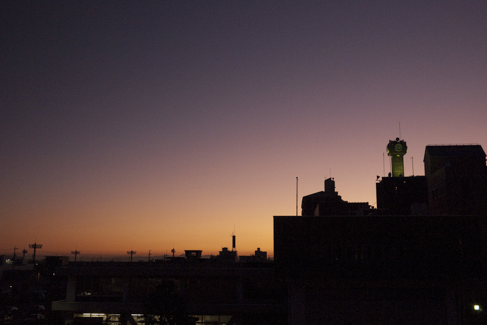 迎える空