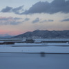 夕暮れの函館山