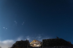 山荘と星空２