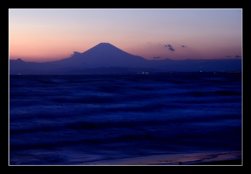 暮れゆく湘南