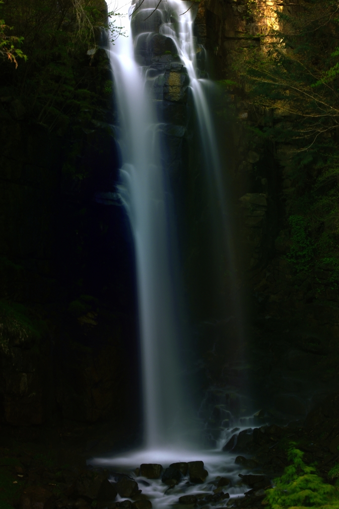 中山道六十九次　上松　小野の滝Ⅰ