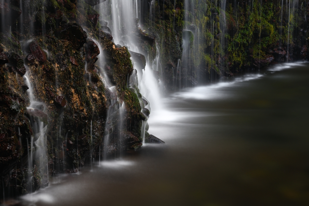 蛇骨川の伏流水