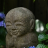 長谷ほくろ地蔵と紫陽花