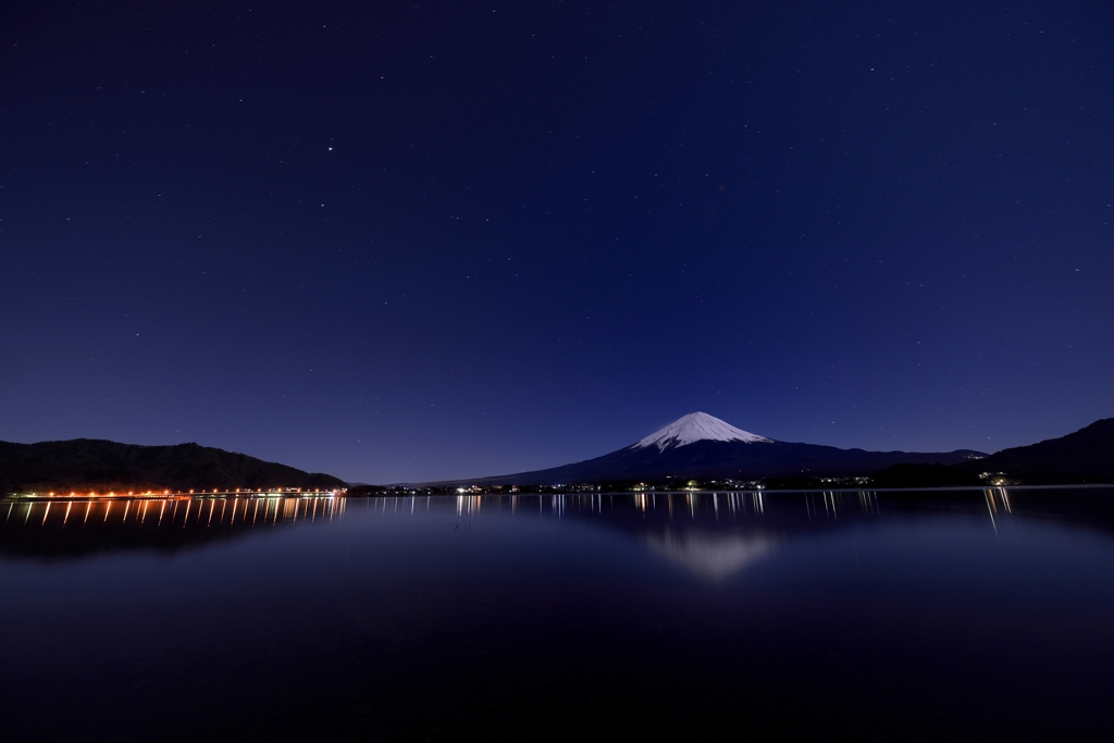 月夕の河口湖Ⅱ
