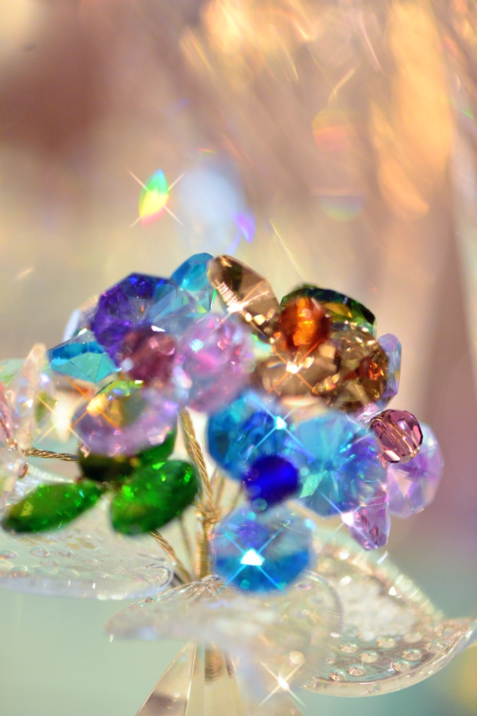 Glass bouquet for you